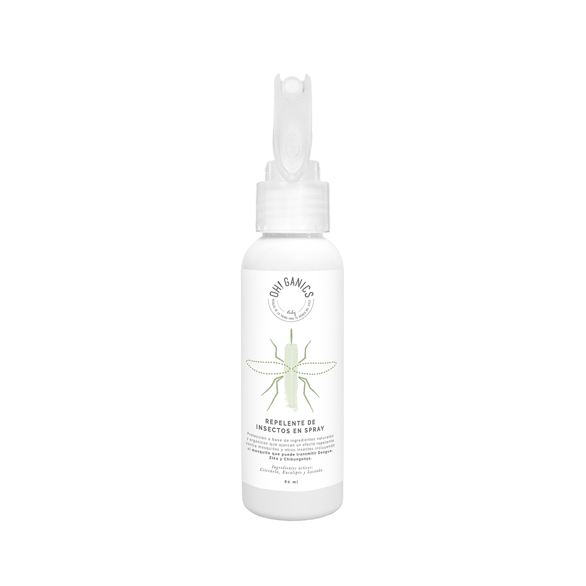 Repelente de Insectos en Spray 60 ml