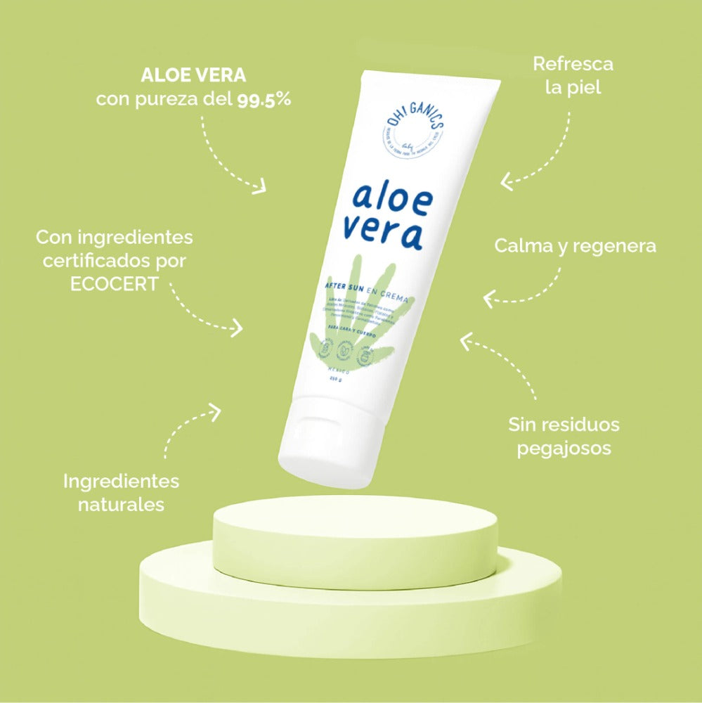 Aloe Vera After Sun en Crema 250 g