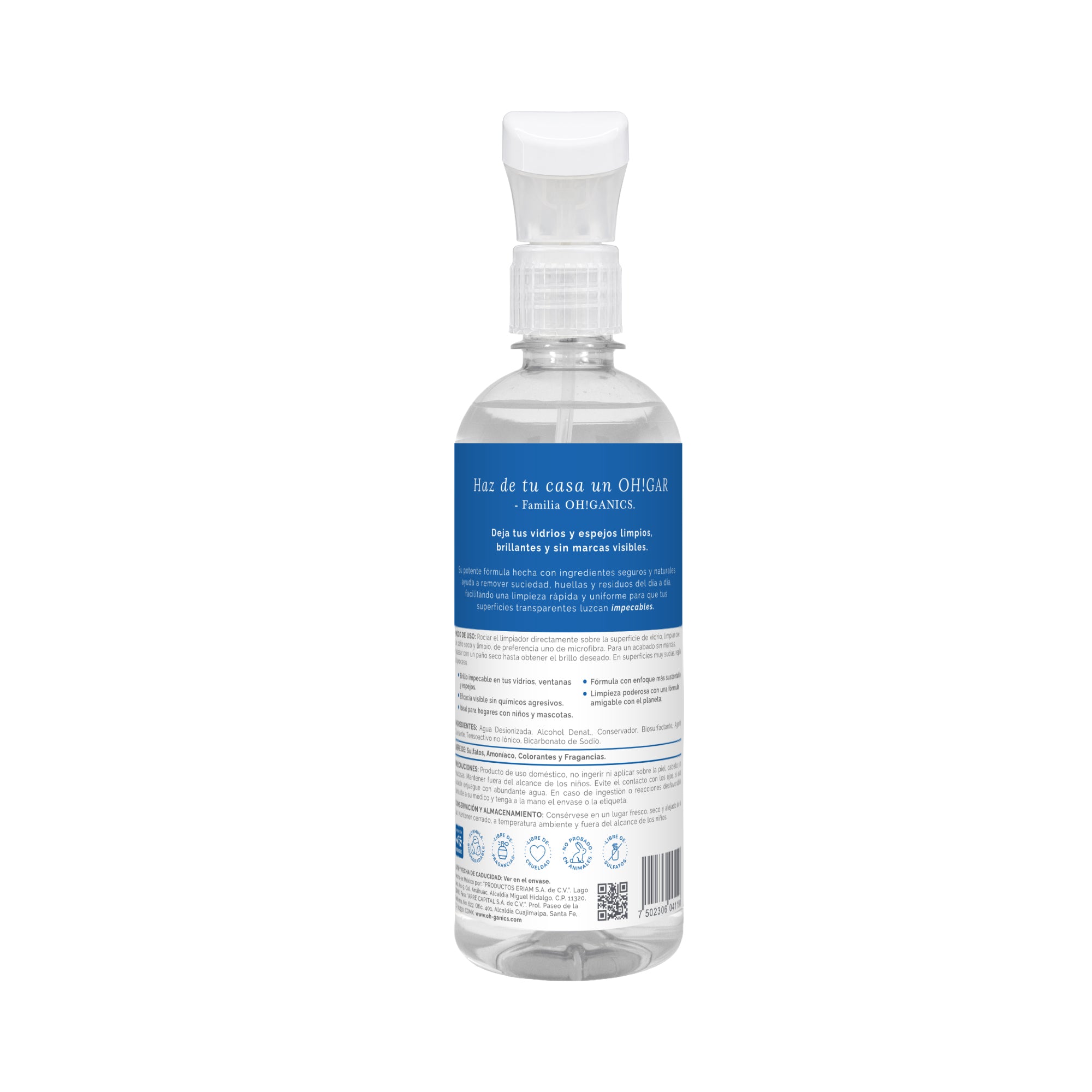 Limpiador de Vidrios 500 ml