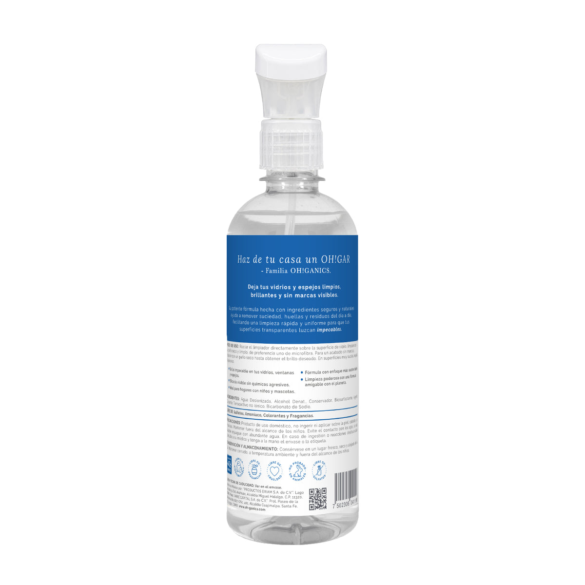 Limpiador De Vidrios 500 ml