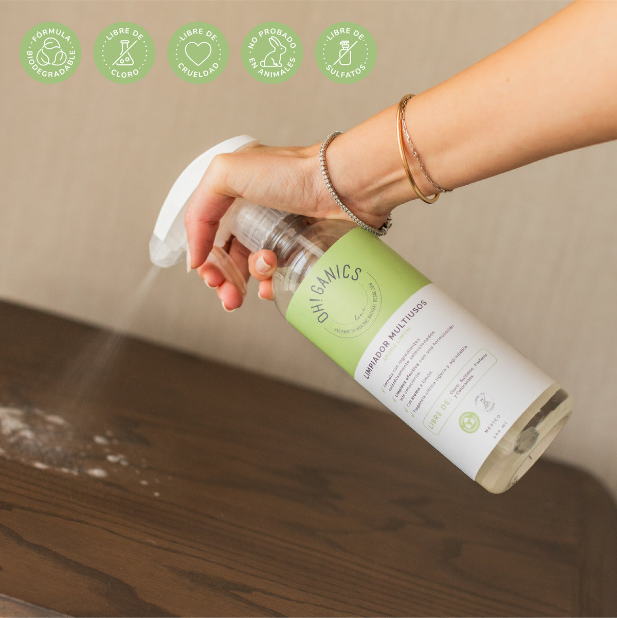 Limpiador Multiusos Aroma Limón 500 ml