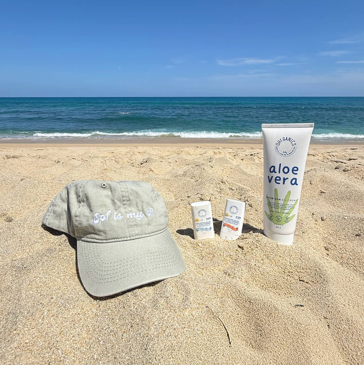 Gorra Gris SPF is my BFF