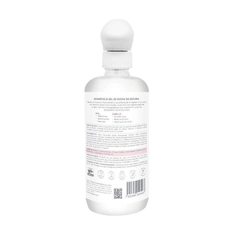 Bath And Play, Shampoo Y Gel De Ducha 500 ml