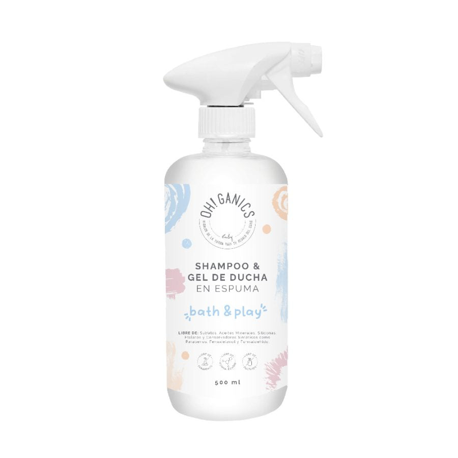 Bath And Play, Shampoo Y Gel De Ducha 500 ml
