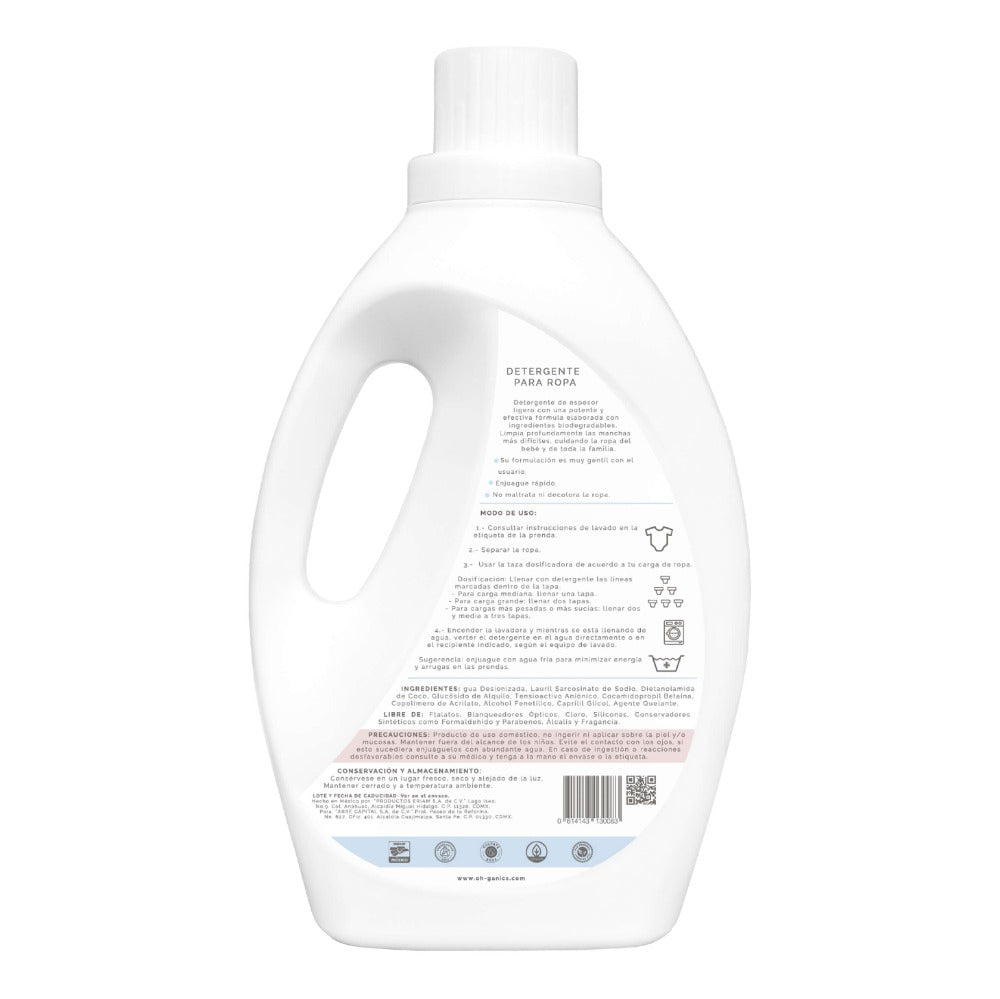 Detergente Natural Sin Fragancia 2 L