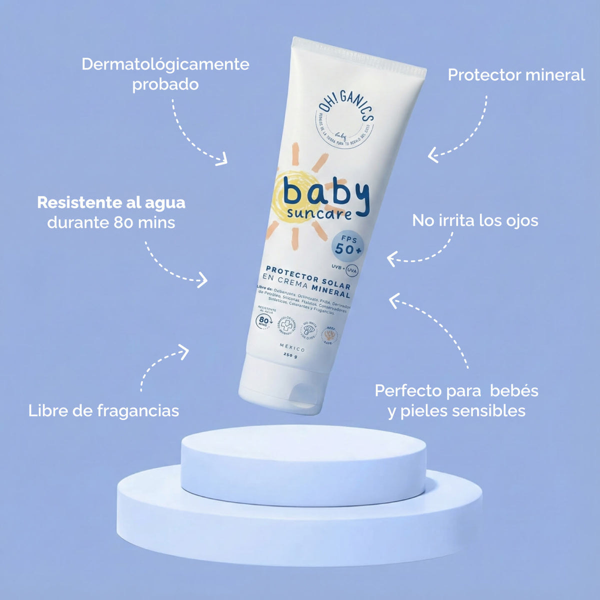 BABY Protector Solar en Crema 250 g