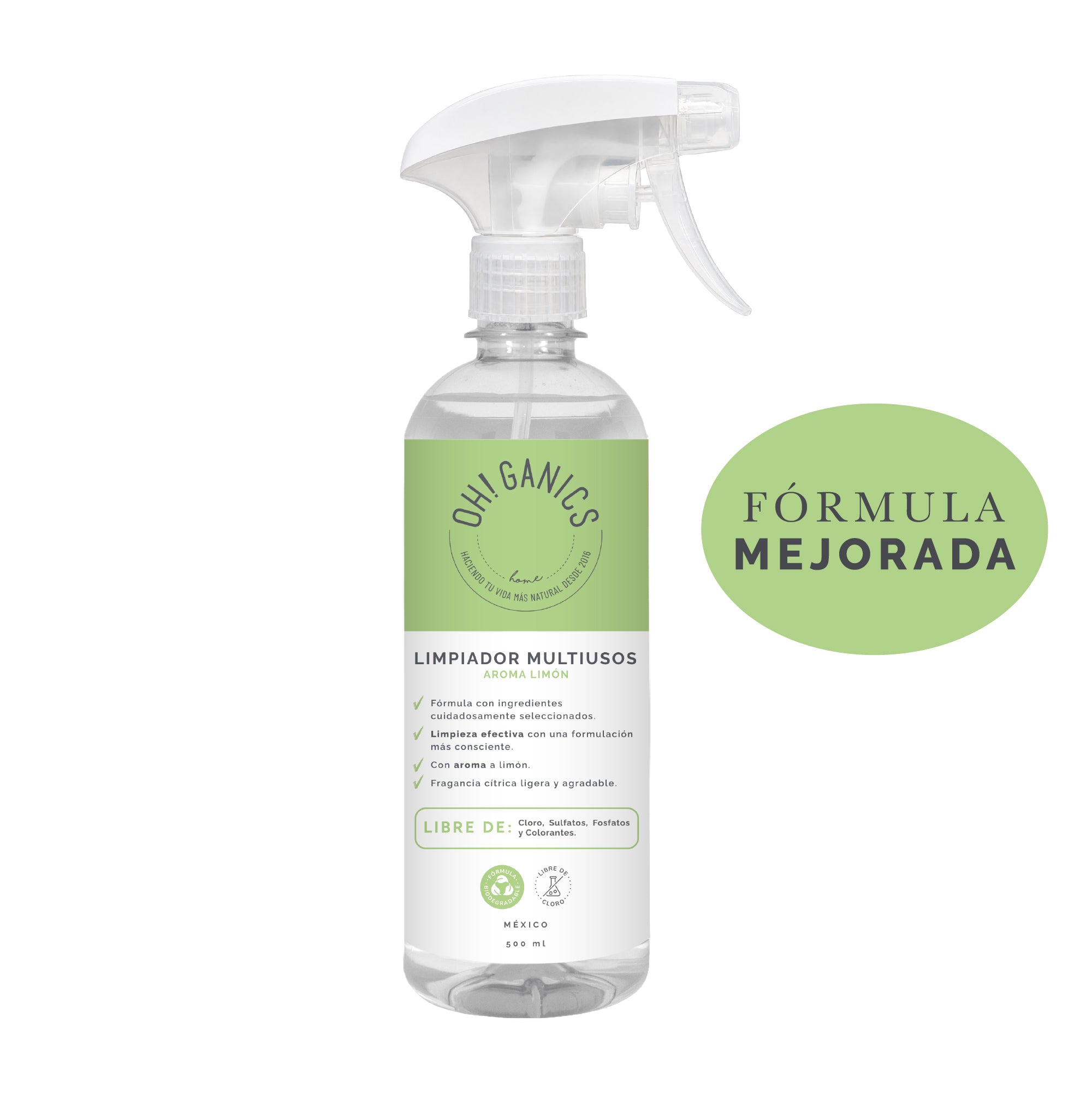 Limpiador Multiusos Aroma Limón 500 ml