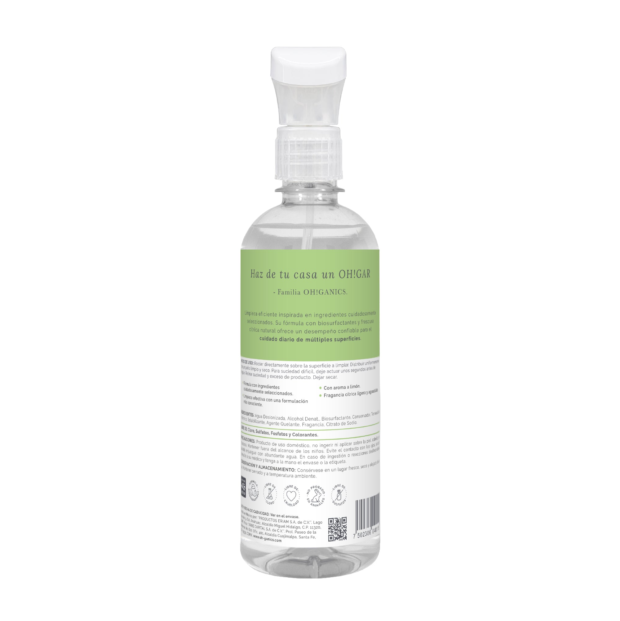 Limpiador Multiusos Aroma Limón 500 ml