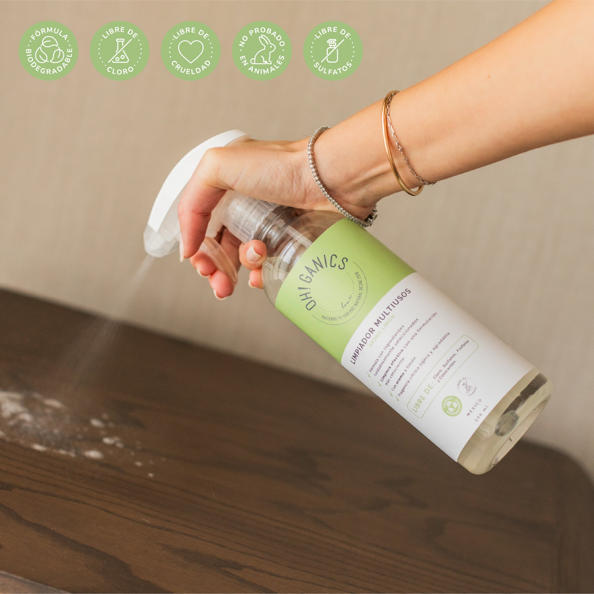 Limpiador Multiusos Aroma Limón 500 ml