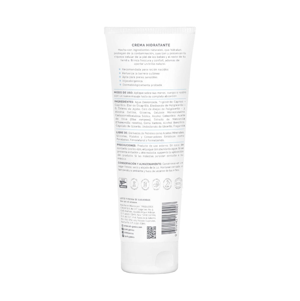 Crema Hidratante 250 g