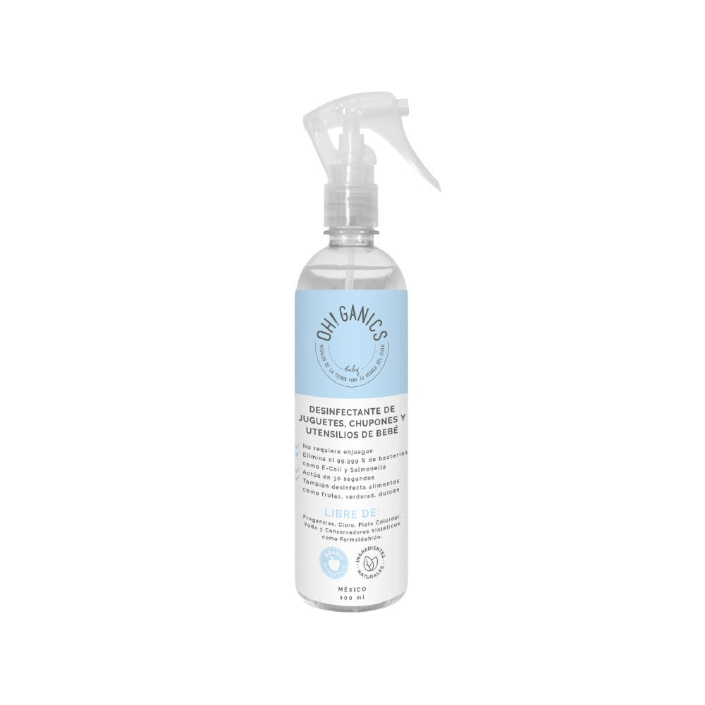 Desinfectante De Juguetes, Chupones Y Utensilios De Bebé 100 ml