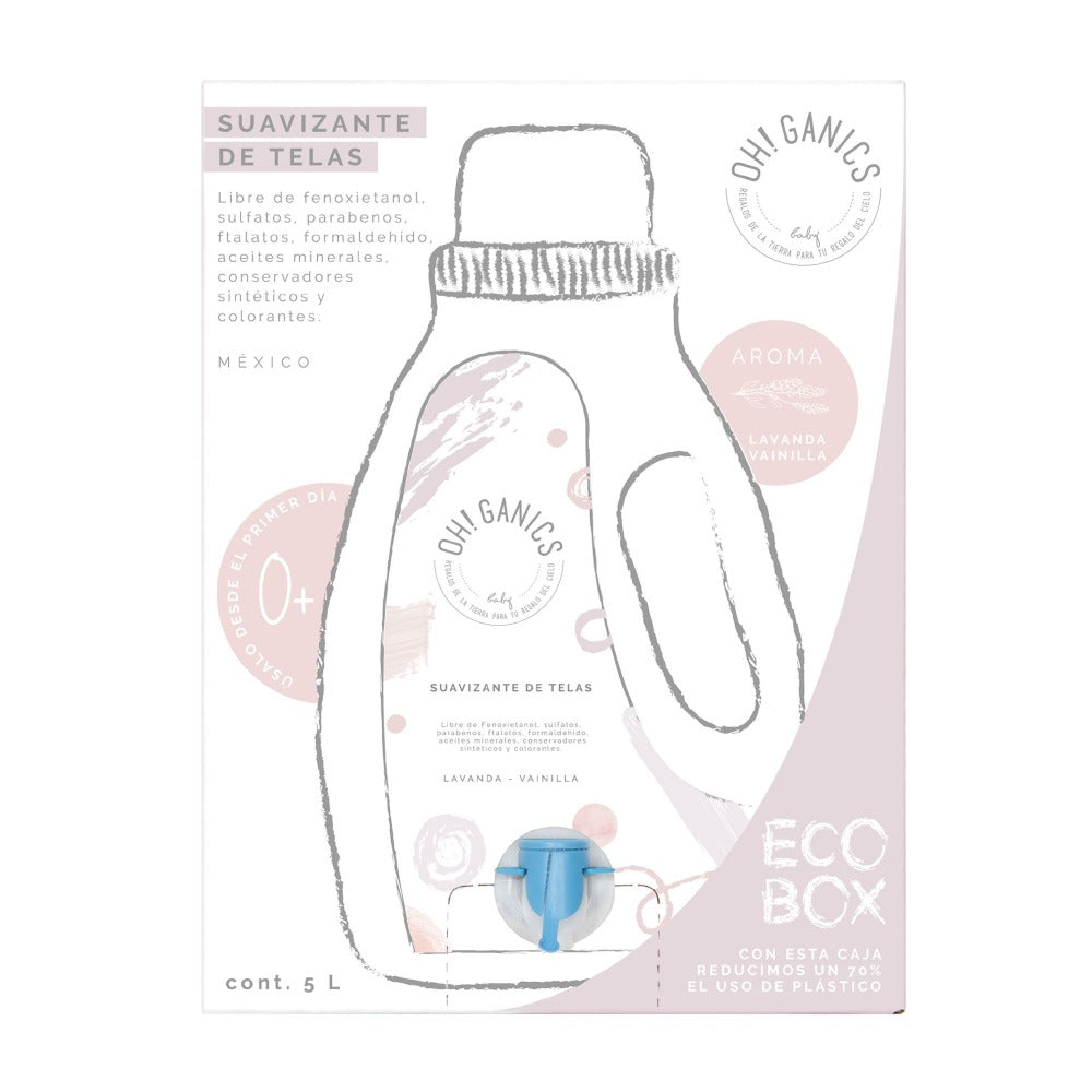 Ecobox Suavizante Lavanda Vainilla 5 L