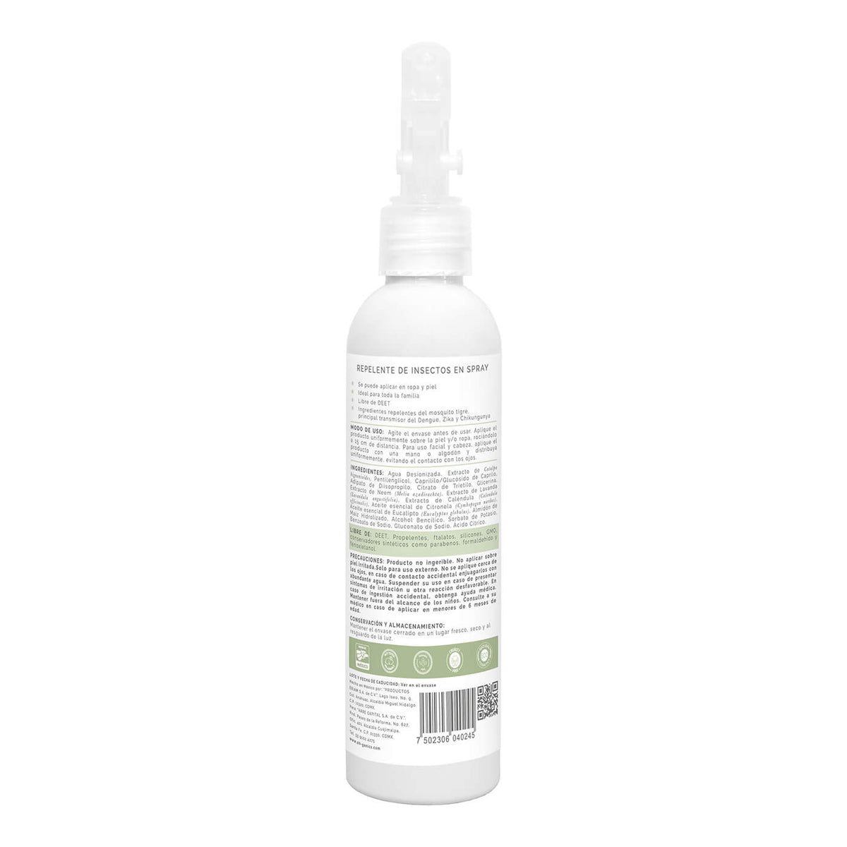 Repelente de Insectos en Spray 250 ml