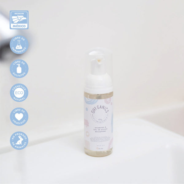 Shampoo & Gel De Ducha En Espuma 55 ml