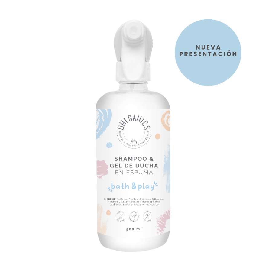 Bath And Play, Shampoo Y Gel De Ducha 500 ml