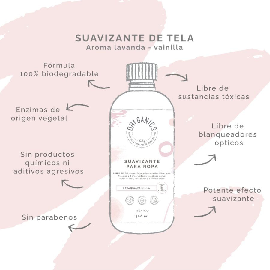 Suavizante Lavanda Vainilla 500 ml